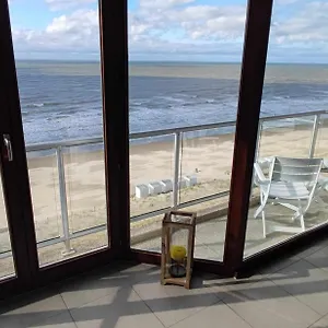 Apartment Luxury App, Frontal Sea View + South Terrace + Garage Middelkerke